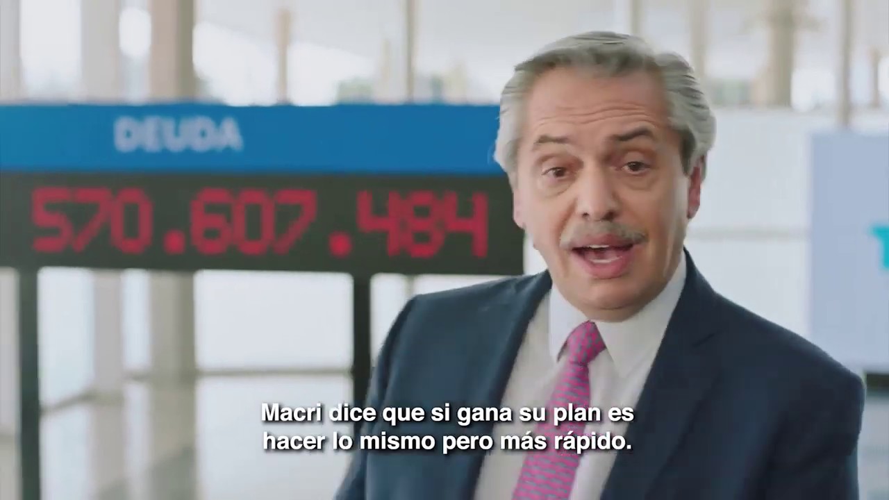 Alberto Fernandez - Spot presidencial Argentina 2019 "Deuda"