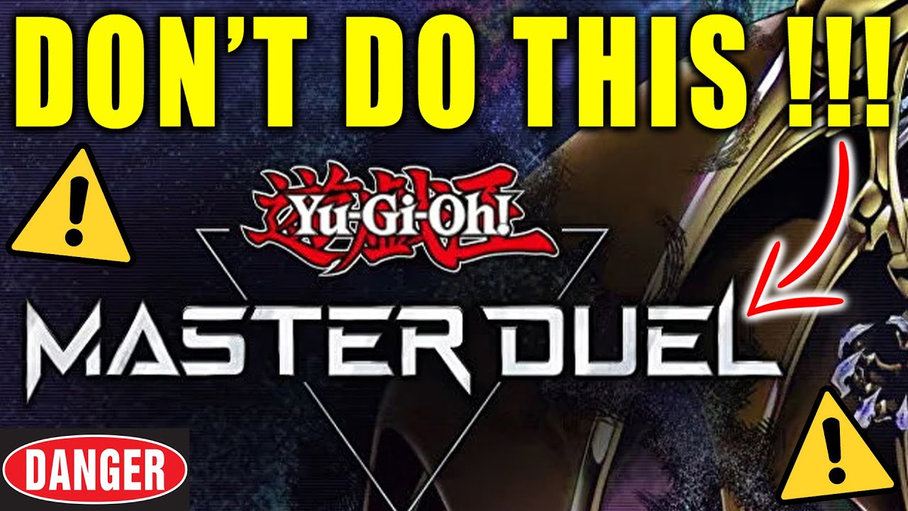 #1 MISTAKE IN MASTER DUEL - DANGER AHEAD IN YUGIOH