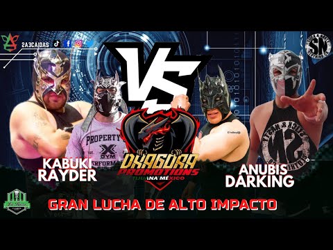 Anubis, Darking VS Kabuki, Raider en Dragora promotions