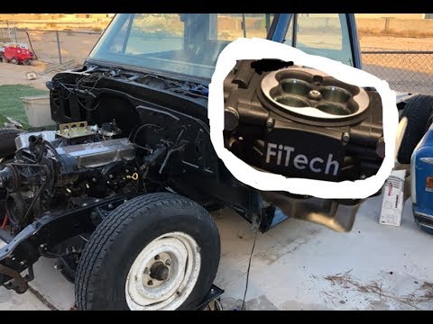 UNBOXING FITECH AND INSTALLATION | EFI CONVERSION ON 1972 C10 SBC