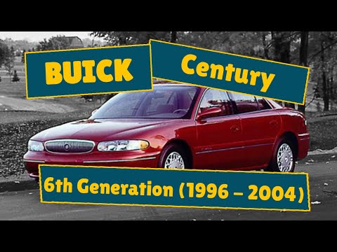 Buick Century 6th Generation (1996–2004) - [Classic Buick Century Review]