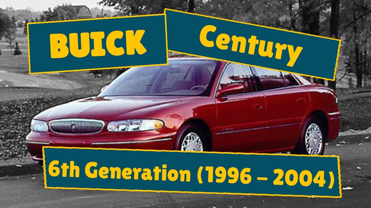 Buick Century 6th Generation (1996–2004) - [Classic Buick ...
