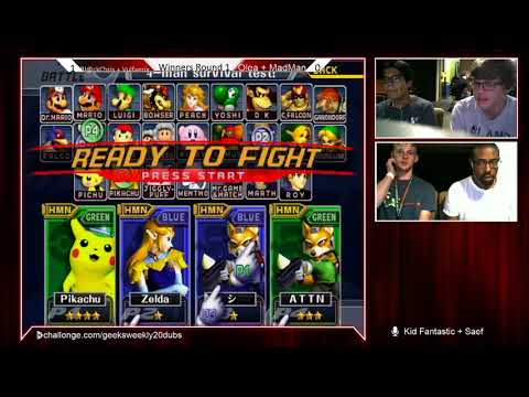 Geeksboro Melee Weekly 20 - Bl@ckChris + Vulfaerix vs Olea + MadMan