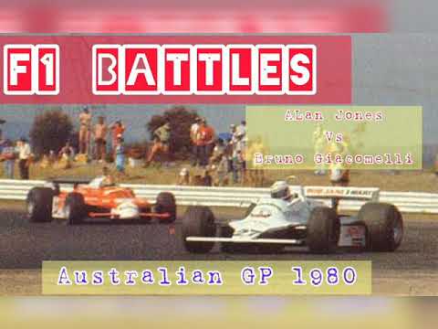 F1 Battles - Alan Jones vs Bruno Giacomelli - GP da Austrália 1980 #australiangp #gpdaaustralia