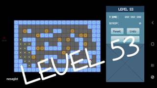 Classic Sokoban Level 53 | without UNDO | Solution 1 - 90