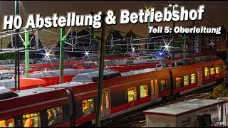 Stabile Oberleitung für den H0 Betriebsbahnhof ( #Sommerfeldt & #Viessmann )