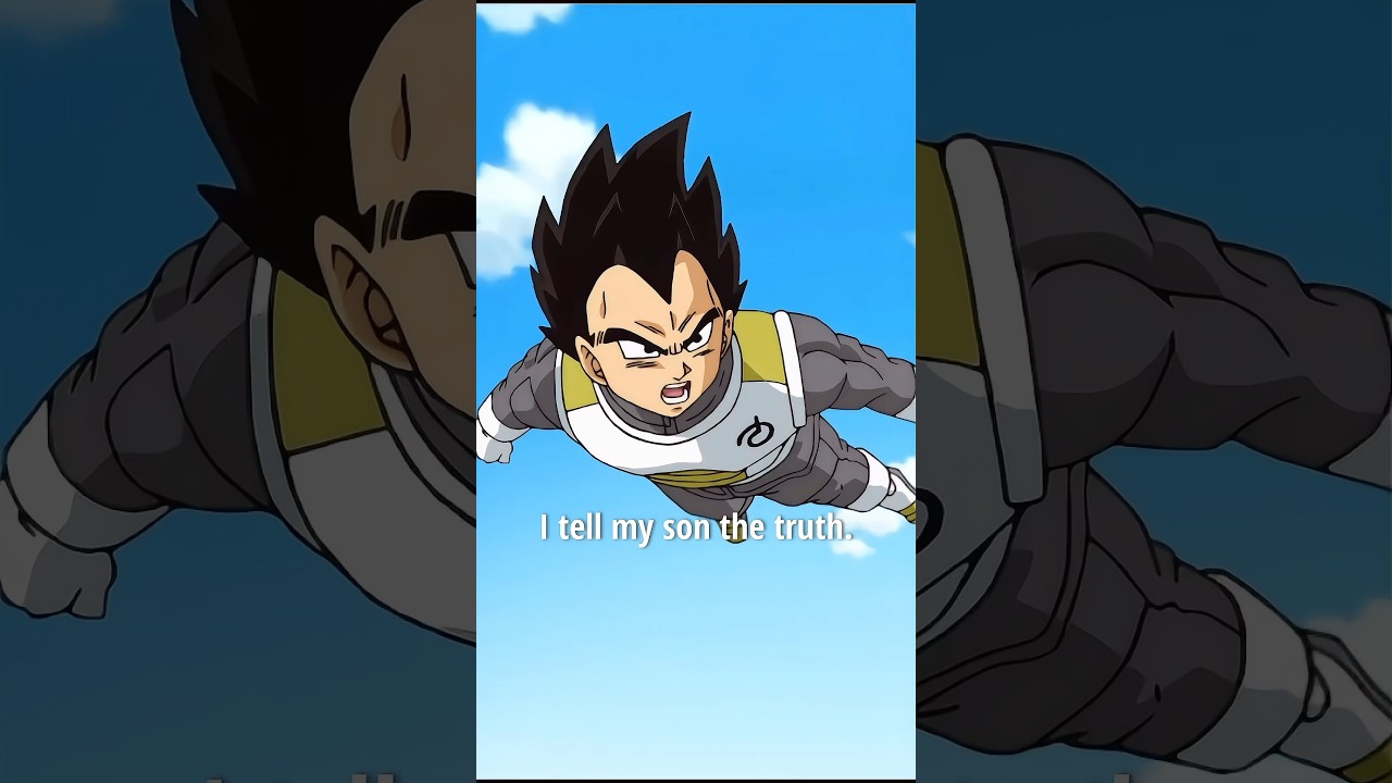 Vegeta Shouts At Trunks😂