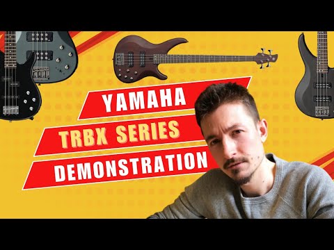 Yamaha Bass TRBX Series demonstration - TRBX 204, TRBX304, TRBX504, TRBX 505 || with Igor Odaryuk