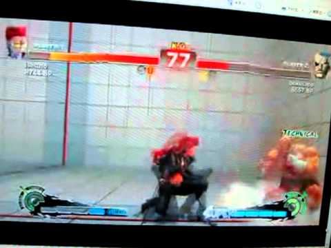 SUPER STREETFIGHT4 isesuto 四国(C.Viper) VS bokusapp (Bonchan)  (Sagat) Part1