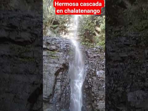Hermosa cascada en chalatenango Nueva trinidad