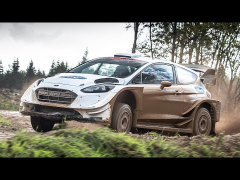 WRC Ford Fiesta Rally Car: High Speed Ride   | Carfection +