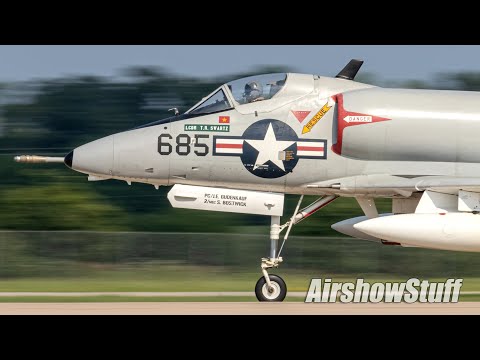 Oshkosh Warbird/Military Arrivals (Tuesday Part 3) - EAA AirVenture Oshkosh 2019