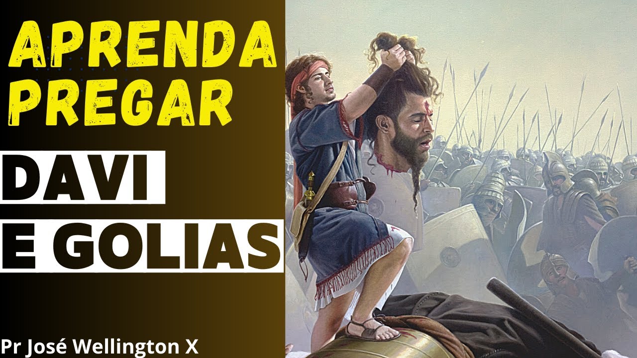 APRENDA PREGAR EM DAVI E GOLIAS
