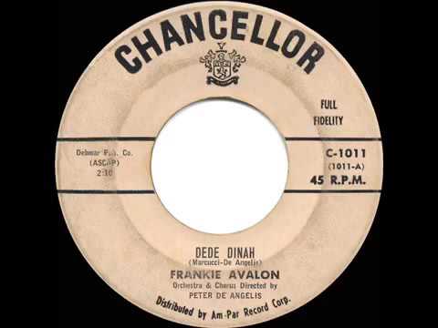 1958 HITS ARCHIVE  Dede Dinah   Frankie Avalon