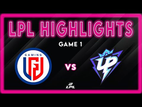 LGD vs UP Highlights Game 1 | LPL 2026 Split 1 | LGD Gaming vs Ultra Prime by Onivia
