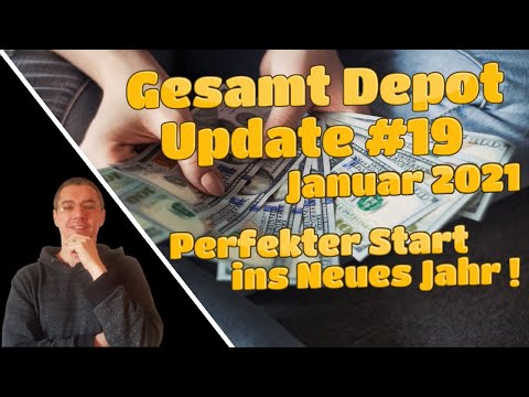 Aktien & ETFs Depot Update Nr. 19 - Januar [2021]