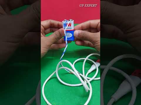 How to Make Rechargeable 9V Li-Ion Battery #shorts #trending #experiment