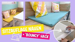 Sitzauflage nähen mit Bouncy Einlage