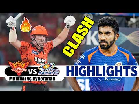 Mumbai Indians Vs Sunrisers Hyderabad | Highlights IPL 2026 Match 41 | MI Vs SRH Highlights