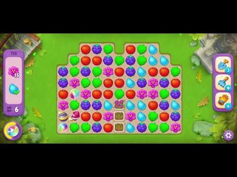 Gardenscapes Level 118