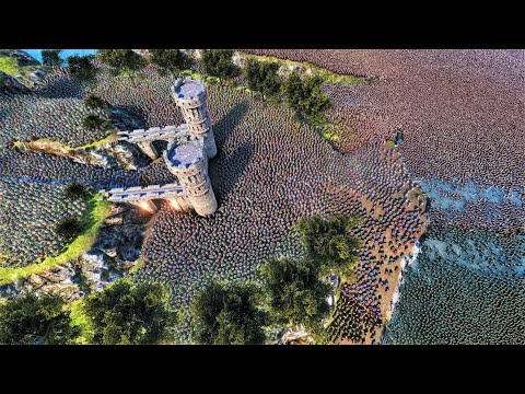 4 ARMIES BATTLE | KING OF THE HILL | Romans vs Wild Men vs Knights vs Persians - BATTLE SIMULATOR