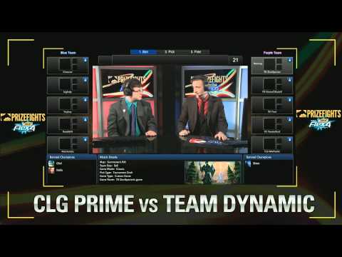 MLG Prizefights - CLG Prime vs Team Dynamic - Game 1 - Intro and Picks & Bans