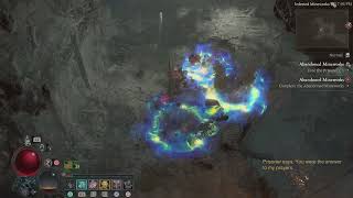 Abandoned Mineworks Dungeon - Whirlwind Barbarian | Diablo IV PS5