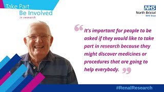 Derek's Story - Taking part in Kidney Care Research