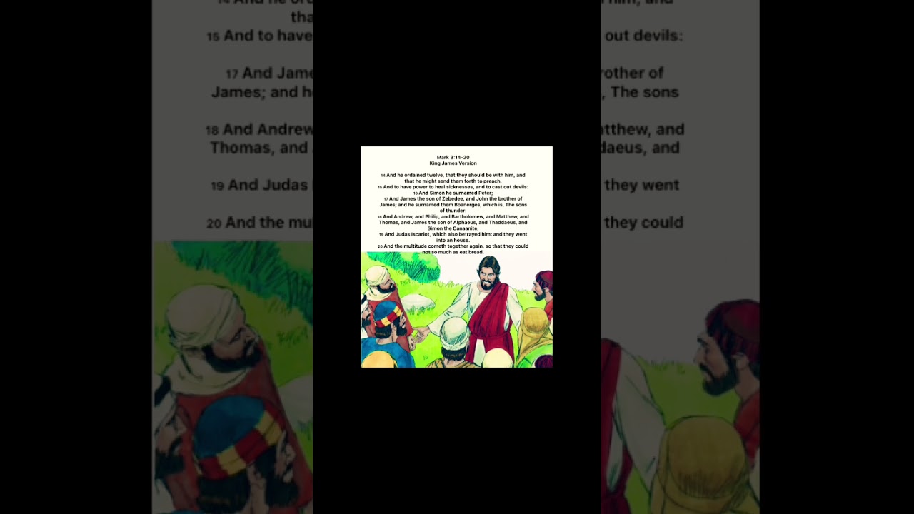 Mark 3:14-20