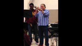 Arturo Sandoval demonstrates song 'Maynard Ferguson'