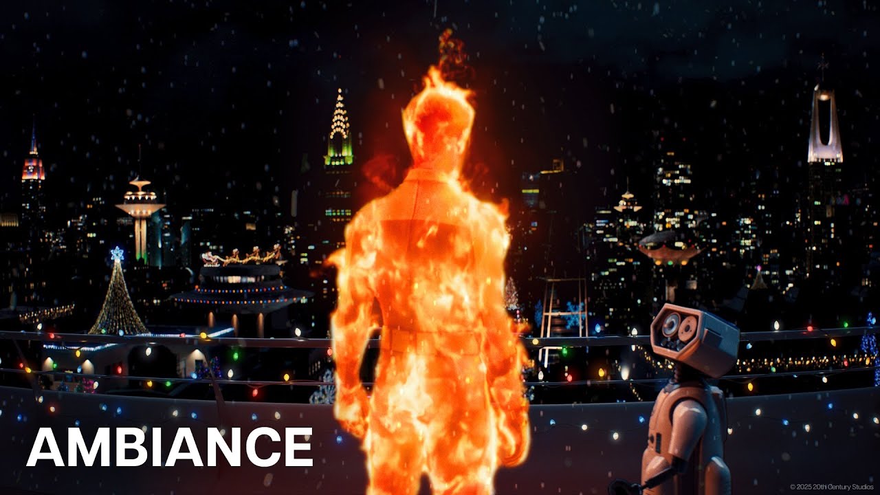 Human Torch Fireside | 10 Hour Holiday Ambiance