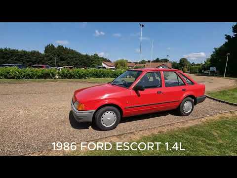 1986 FORD ESCORT 1.4L