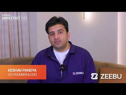 Keshav Pandya | Co-Founder & COO of Zeebu | Capacity Middle East 2024