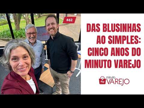 Taxa das blusinhas, Simples e Liquida no Litoral no programa de 5 anos do Minuto Varejo