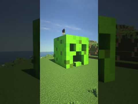 FrownCow Shorts - Minecraft Building an EPIC Creeper Nether Portal