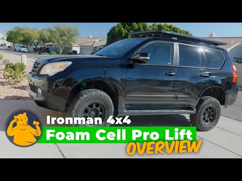 GX 460 Lift Kit - Ironman 4x4 Foam Cell Pro Review