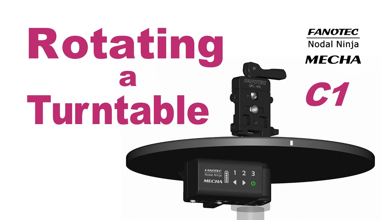 Rotating a Turntable Using the MECHA C1 Controller