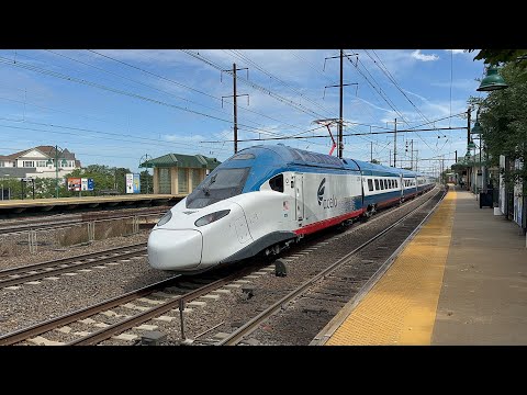 Amtrak & NJ Transit Northeast Corridor Action @ Rahway, NJ (8/19/25)