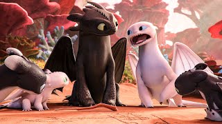 Download the video "Hiccup's Kids Dislike Dragons? Scene - How To Train Your Dragon: Homecoming (2019) Movie Clip"