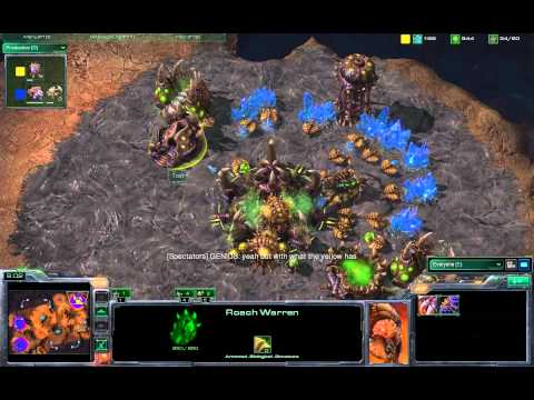 Starcraft 2 -Tom VS Jubile Game 1