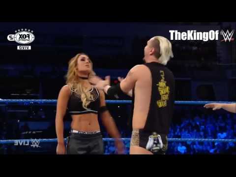 SMACKDOWN LIVE PT BR 07/03/2017 - John Cena & Nikki Bella vs. James Ellsworth & Carmella
