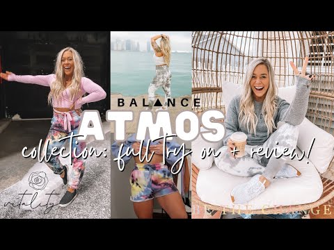 BALANCE ATMOS COLLECTION ☁️  IN DEPTH REVIEW + TRY ON | Holley Gabrielle
