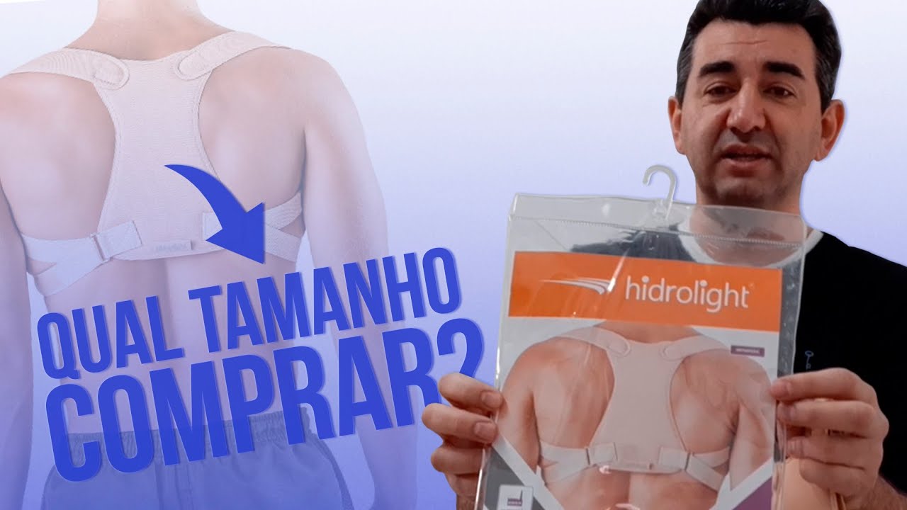 Como saber o tamanho do Corretor Postural?