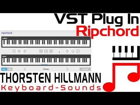 Einsteiger Tutorial Ripchord VST mit einer Taste einen ganzen Akkord spielen
