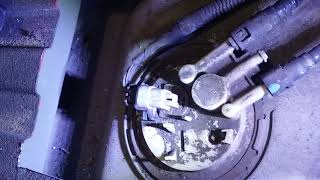 Cutting a hole in your Chevy Express GMC Savana Van for fuel pump access - with dimensions/location