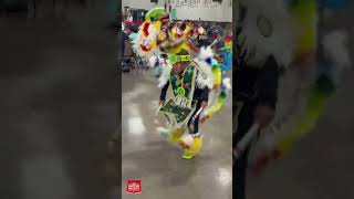 Fancy War Dance - Native Shorts #indigenous #native #powwow #youtube #youtubeshorts #ytshorts #fyp