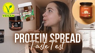 PROTEIN CREAM TEST (foodspring, rocka nutrition, nu3, nutri+, floranutris, ...) // annrahel