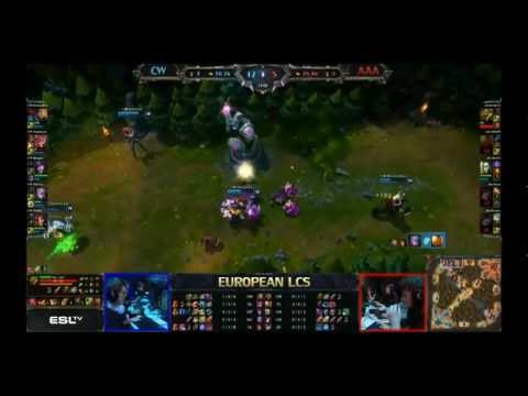 CW vs AAA. Syndra chasing Orianna.