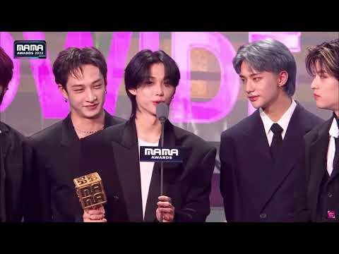 MAMA 2022 chapter 1 - award acceptance: STRAY KIDS