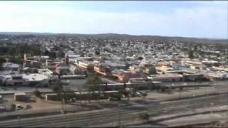 preview picture of video 'Broken Hill New South Wales Australia Miners Memorial And View From It'